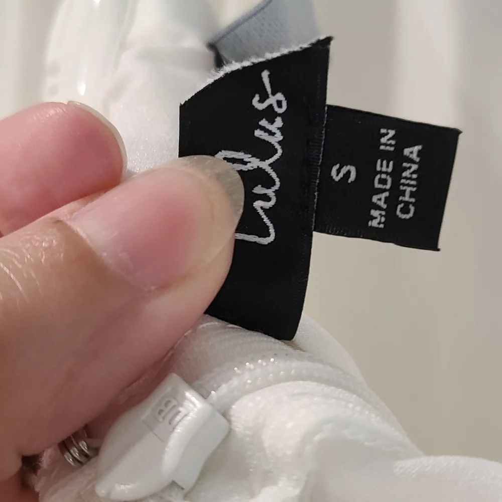 Lulus white vested jumpsuit - Picture 4 of 4